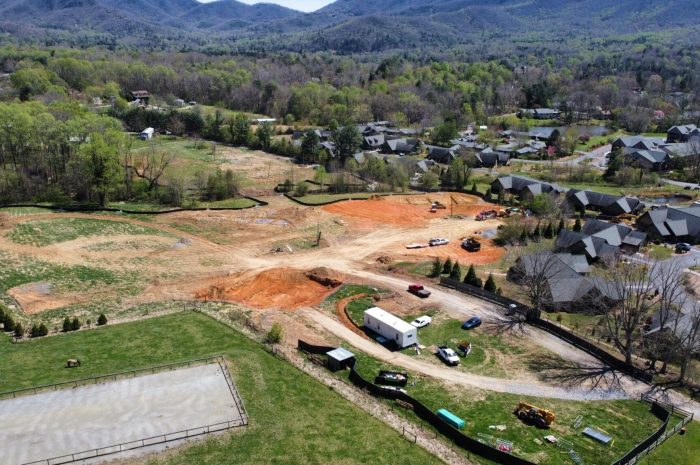 Aerial view of Meadowmont Site