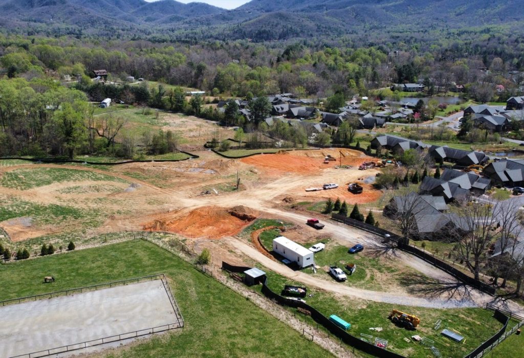 Aerial view of Meadowmont Site